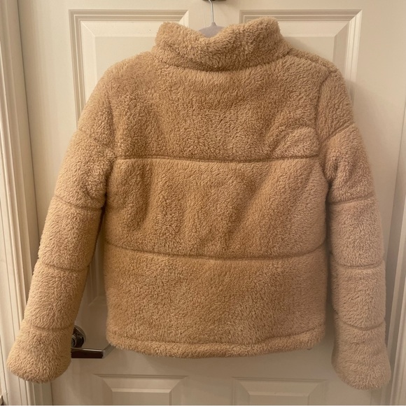 Aeropostale Brown Faux Fur Jacket - Picture 2 of 5